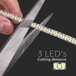 Bandă LED SMD2835 240 LEDs High Lumen 3000K IP20 - Image 4
