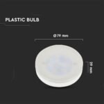 Bec LED Cip SAMSUNG 6.4W GX53 Plastic 6500K - Image 2