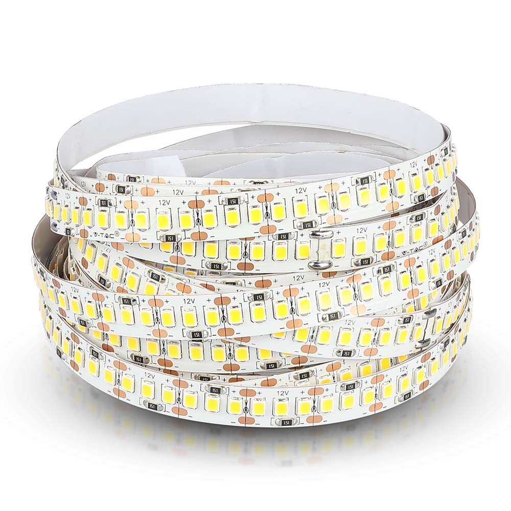 Bandă LED SMD2835 204 LEDs High Lumen 3000K IP20