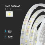 Bandă LED 5050 60 LED 24V IP65 4000K 5M - Image 4