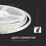 Bandă LED 5050 60 LED 24V IP65 4000K 5M - Image 5