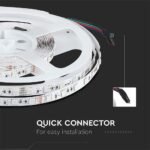 Bandă LED SMD5050 60 LEDs 24V RGB IP20 5M - Image 5