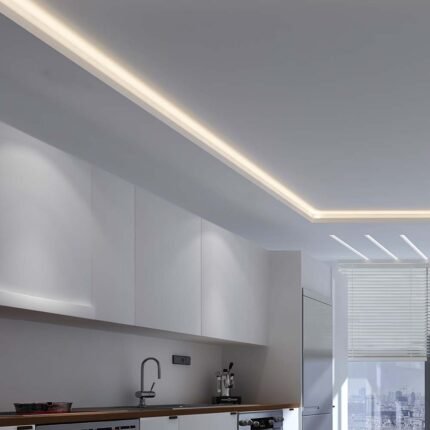 Bandă LED SMD2835 126 LEDs 24V IP20 3000K 137 lm/W 5M