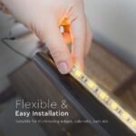 Bandă LED SMD2835 120 LEDs 24V IP65 4000K PCB dublu 10m - Image 5
