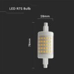 Bec LED Plastic 7W R7S 78 mm 3000K - Image 4
