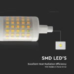Bec LED Plastic 7W R7S 78 mm 3000K - Image 5