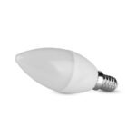 Bec LED 4.5W E14 Lumânare 6500K  6buc/set