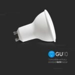 Spot LED 4.5W GU10 SMD Plastic Alb Aspect Lăptos 6500K 6buc/set - Image 3