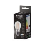 Bec LED 8W Filament E27 A60 Dimabil Clear Cover 3000K - Image 2