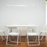 Lampă Lineară LED Cip SAMSUNG 40W Suspendată Corp Argintiu 4000K 1200x50x65mm - Image 2