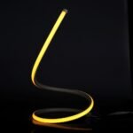20W LED Designer Lampă de Masă cu Stecher EU + Întrerupător Alb 3000K - Image 3
