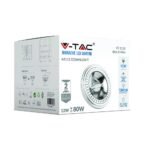 Spot LED AR111 Încastrat 12W 12V G53 3000K 40` - Image 2