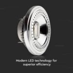 Spot LED AR111 Încastrat 12W 12V G53 3000K 40` - Image 4