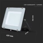 200W Proiector LED SMD Cip SAMSUNG G2 Corp Negru 6500K - Image 4