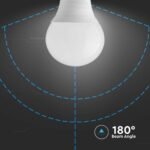 Bec LED 4.5W E14 P45 3000K - Image 5