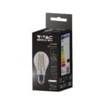 Bec LED 10W Filament E27 A60 Clear Cover 4000K