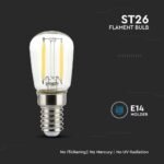 Bec LED 2W Filament E14 ST26 3000K - Image 4
