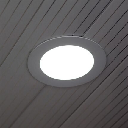 6W Mini Panel LED Rotund 3000K             