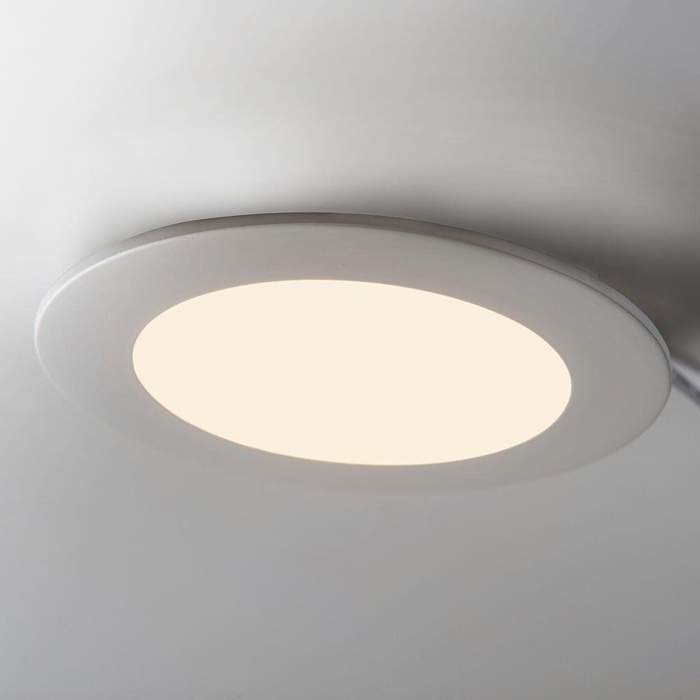 6W LED Panel Premium Downlight Rotund 6400K             