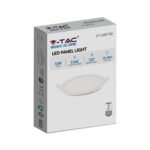 12W Mini Panel LED Rotund 4000K              - Image 2