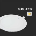 12W Mini Panel LED Rotund 4000K              - Image 4