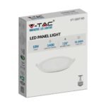 18W Panel LED Premium Downlight Rotund 6400K            - Image 4