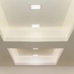 6W LED Panel Premium Downlight Pătrat 6400K          