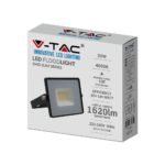 20W Proiector LED SMD G2 E-Series Corp Negru 6400K - Image 2