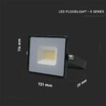 20W Proiector LED SMD G2 E-Series Corp Negru 6400K - Image 3
