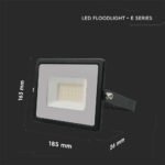30W Proiector LED SMD E-Series G2 Corp Negru 4000K - Image 4