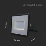 50W Proiector LED SMD E-Series G2 Corp Negru 4000K - Image 4