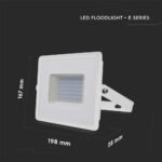 50W Proiector LED SMD E-Series G2 Corp Alb 6500K - Image 3