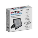 50W LED Proiector 4000K Corp Negru - Image 3