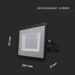 50W LED Proiector 4000K Corp Negru - Image 4