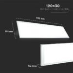Panou LED 29W 1200x300mm 4500K incl Driver 6PCS/SET - Image 2