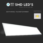 Panou LED 29W 1200x300mm 4500K incl Driver 6PCS/SET - Image 4