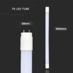 LED Tub T8 20W 150 cm Nano Plastic 3000K - Image 4
