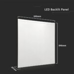 LED Panel 36W 595x595mm Backlit  120lm/W 4000K 8PCS/SET - Image 5