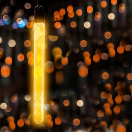 Bec LED 7W T30 E27 Filament Amber 2200K