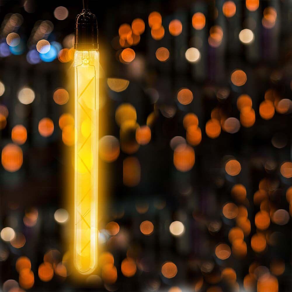 Bec LED 7W T30 E27 Filament Amber 2200K