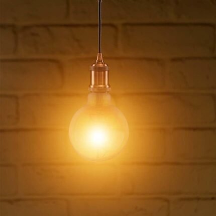 Bec LED 4W Filament  E27 G95 Amber 2200K
