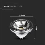 LED Spot AR111 12W GU10 4000K Dimabil - Image 4