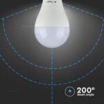 Bec LED 8.5W E27 A60 Thermoplastic 3000K 3buc/set - Image 5