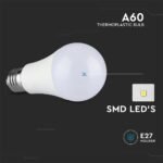 Bec LED 8.5W E27 A60 Thermoplastic 3000K - Image 5
