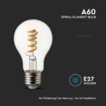 Bec LED 4W E27 Filament A60 Clar 1800K - Image 4
