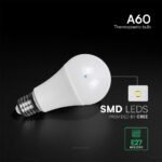 Bec LED Cip CREE 10.5W E27 A60 Termoplastic 4000K - Image 2