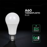 Bec LED Cip CREE 10.5W E27 A60 Termoplastic 4000K - Image 3