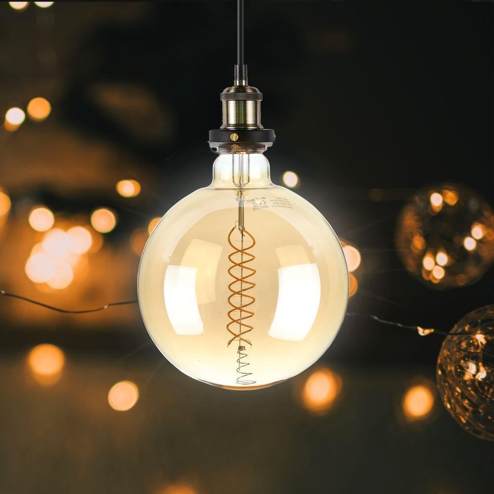 Bec LED 8W Filament G200 Dimabil 1800K