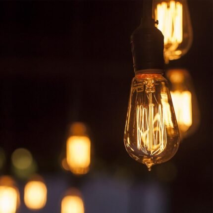 Bec LED 4W Filament E27 ST64 Amber Art 2200K