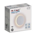 5W Lumină de Perete LED Corp Rotund IP65 3000K - Image 3